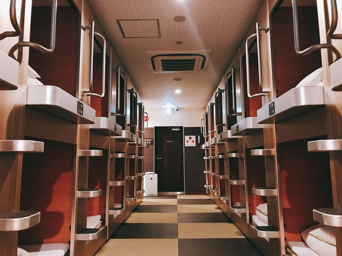 Sauna & Capsule Hotel Rumor Plaza Kyoto Exteriör bild